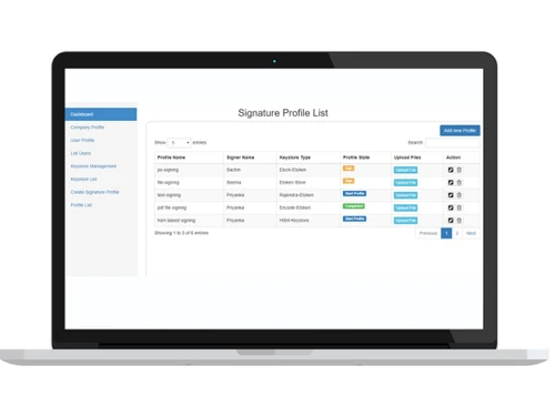 instasigner dashboard