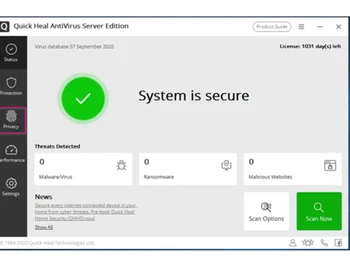 quickheal antivirus for server-security