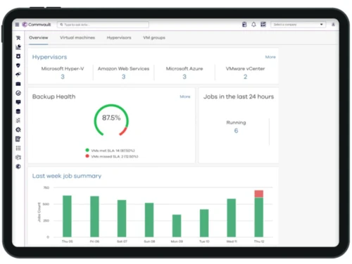 commvault vm backup & recovery advanced-overview