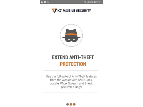 K7 Mobile Security protection