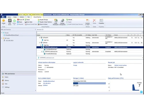 Microsoft System Center-cloudburst