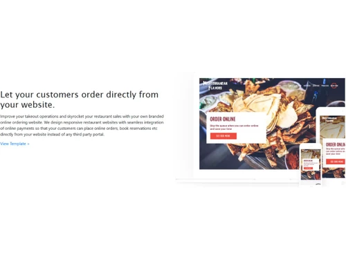 vrindi restaurantwave webiste