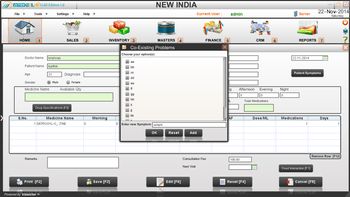 Medeil Plus dashboard
