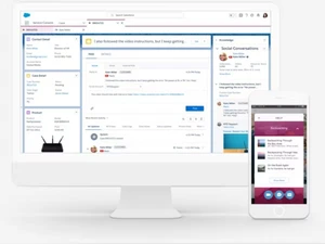 Salesforce service cloud dashboard