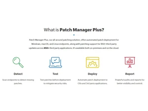 ManageEngine Patch Manager Plus-What is it