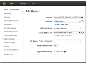 amazon-rds-option
