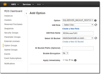 amazon-rds-option