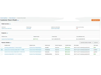 Amazon Sagemaker Customer Model