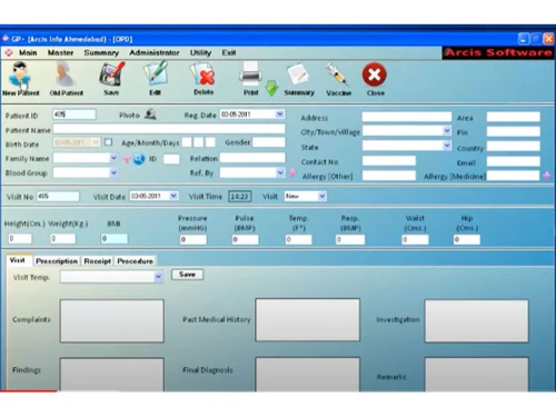 arcis opd+-patient