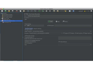 Apache Jmeter Script Recorder