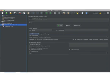 Apache Jmeter Script Recorder