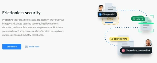 box frictionless security