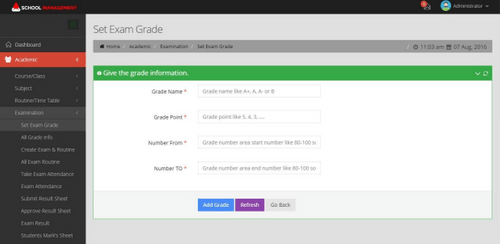 CodeRobotics Advanced School Management