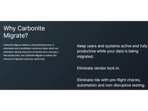 Carbonite Migrate Why choose carbonite migrate