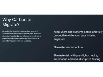 Carbonite Migrate Why choose carbonite migrate