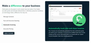 clarity automatic invoicing