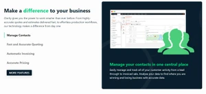 clarity manage contacts