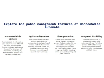 Connectwise Automate-Patch Management