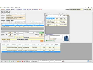 Sunrise tailoring order entry