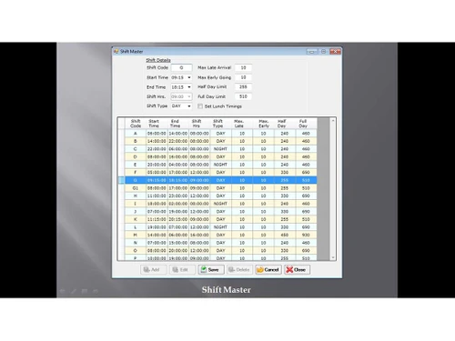 Sunrise Payroll shift