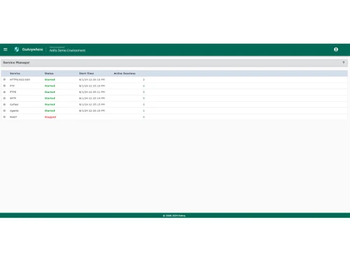 Helpsystems Goanywhere Mft Service Manager