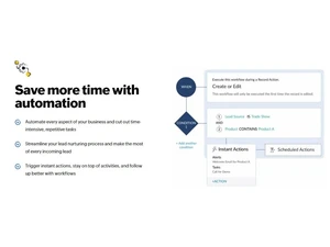 zoho crm save time with automation