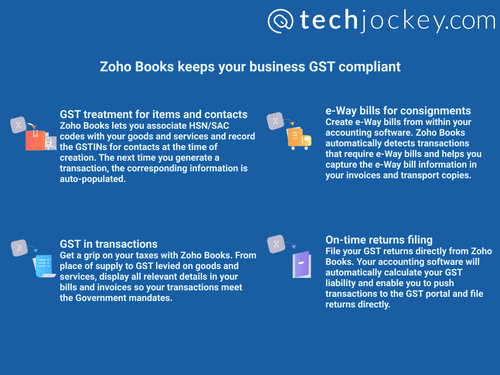 Zoho books accounting software