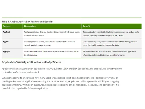 vsrx virtual firewall features