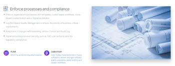 Micro Focus ALM enforce process