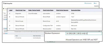 Micro Focus edit change plan