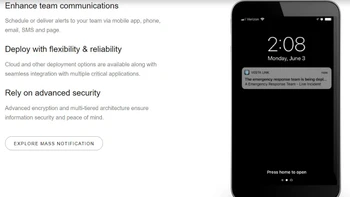 motorola security incident software notification