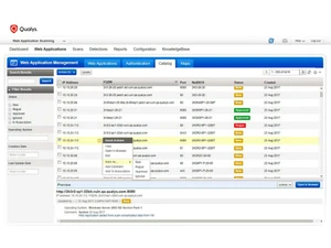 Qualys Cloud Platform Application Management