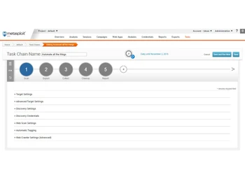 Metasploit Task Chain