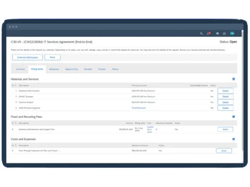 SAP Ariba Contracts Services