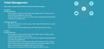 Aavaz Call Center Suite ticket management
