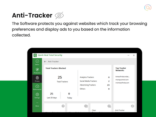 quickheal anti tracker