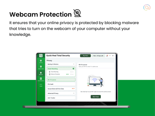 quickheal webcam protection