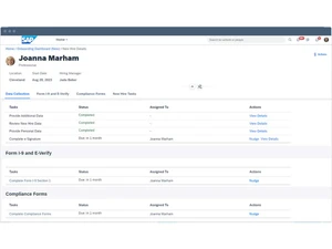 sap successfactors onboarding