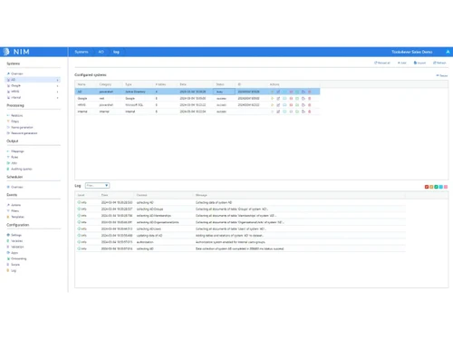 NIM-system overview