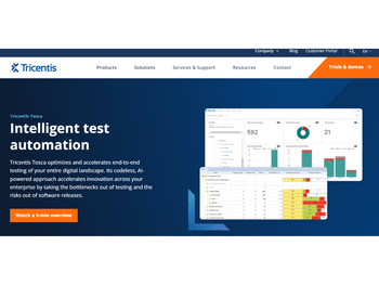 tricentis tosca performance testing