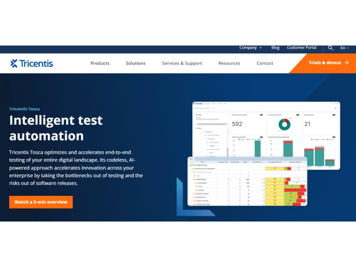 tricentis tosca performance testing