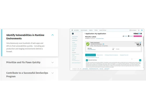 Veracode Indentify vulnerabilities