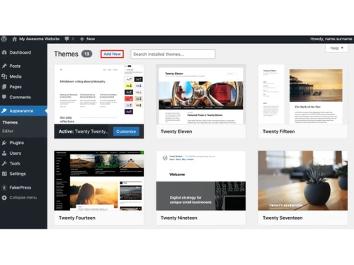 Wordpress Themes