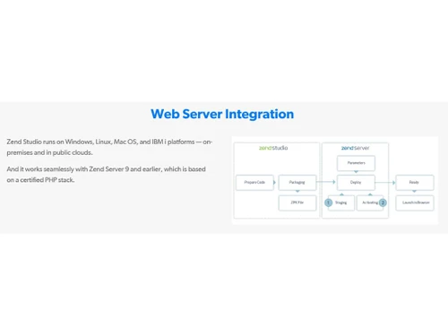 Zend Studio Web Server Integration