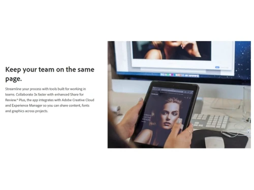 Adobe InDesign team collaboration