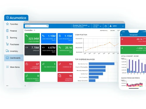 acumatica-erp-dashboard