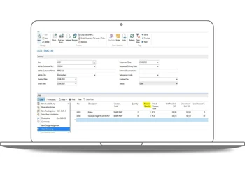 Reckon Sales Automobile control