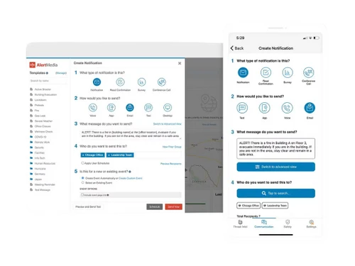 Alertmedia Interfaces