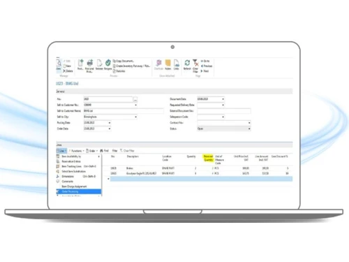 Reckon sales dashboard