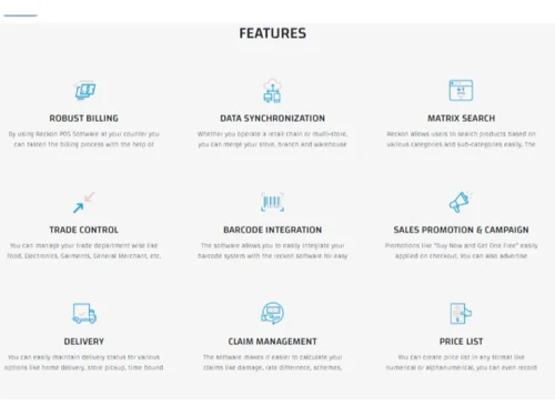 reckon sales features